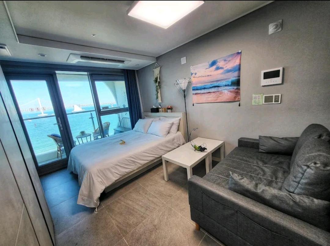 בוסאן Gwangalli Grand Terrace Ocean View מראה חיצוני תמונה