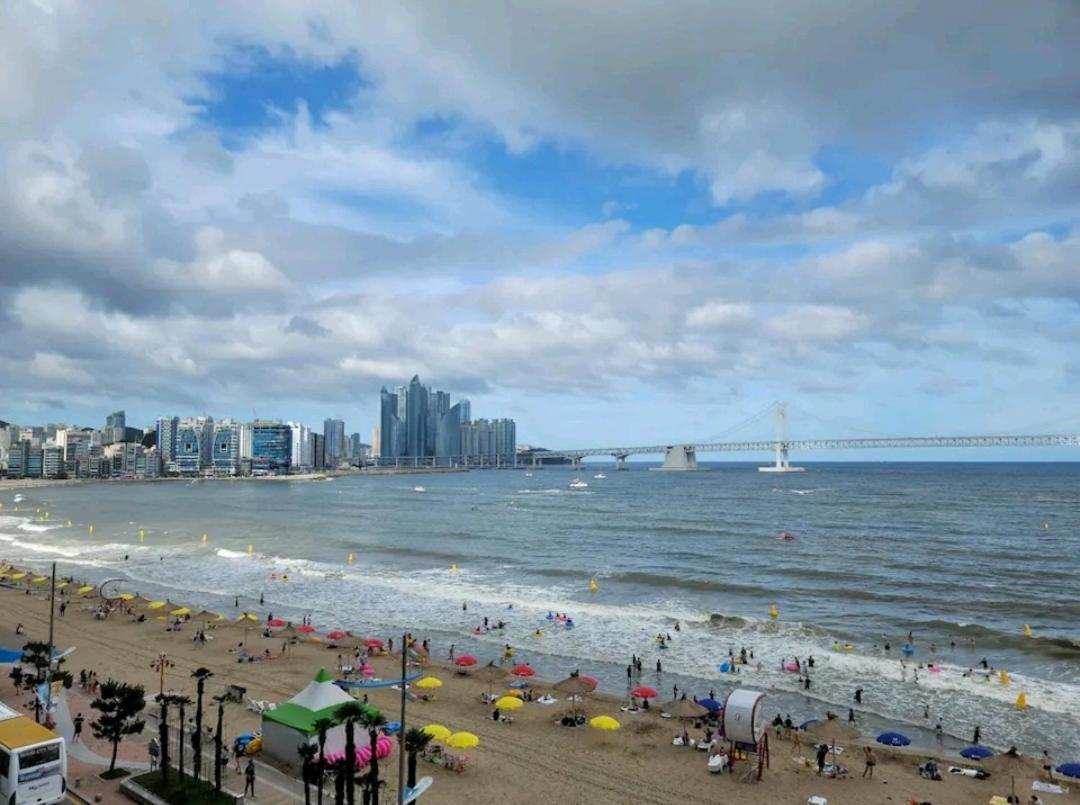 בוסאן Gwangalli Grand Terrace Ocean View מראה חיצוני תמונה