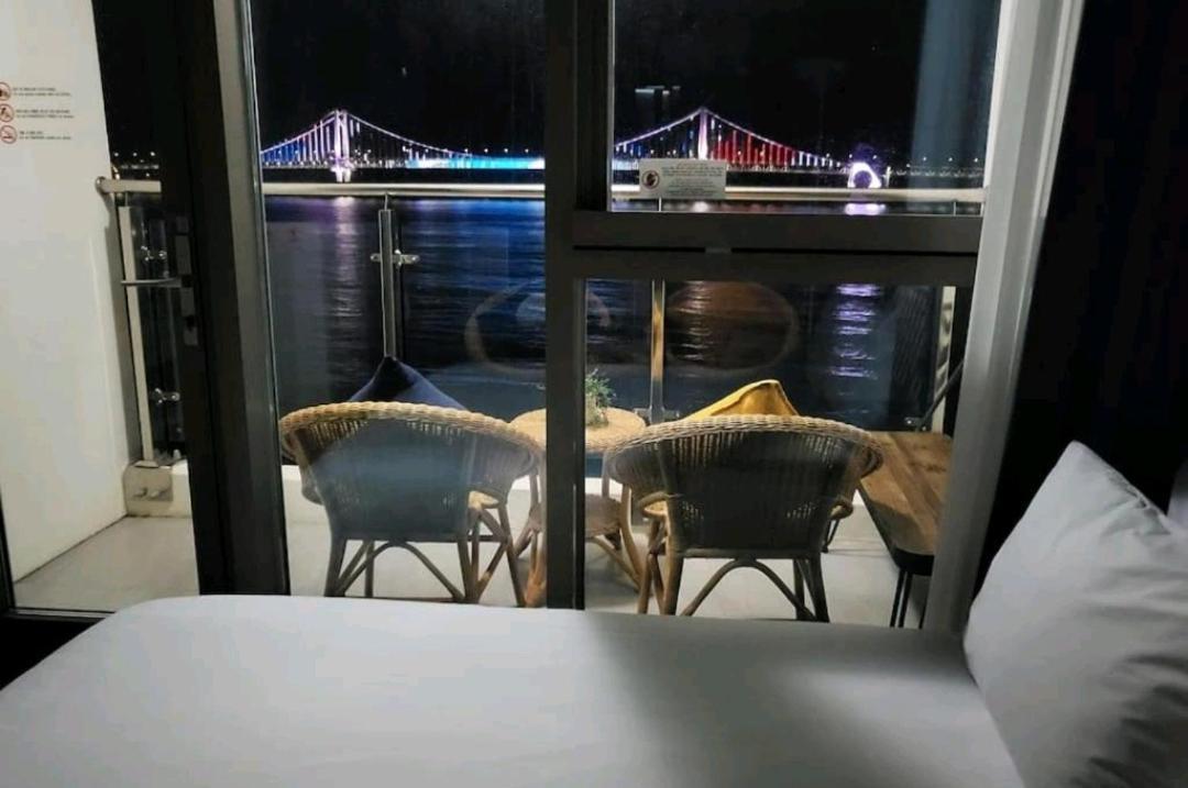 בוסאן Gwangalli Grand Terrace Ocean View מראה חיצוני תמונה